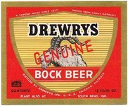 Drewrys Genuine Bock Beer