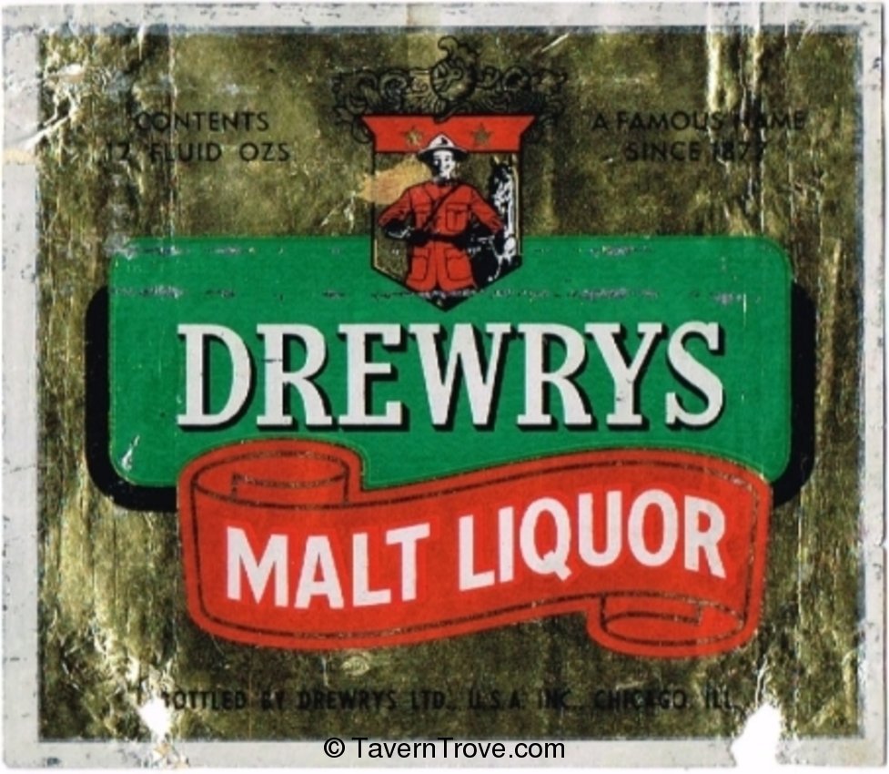 Drewrys Malt Liquor
