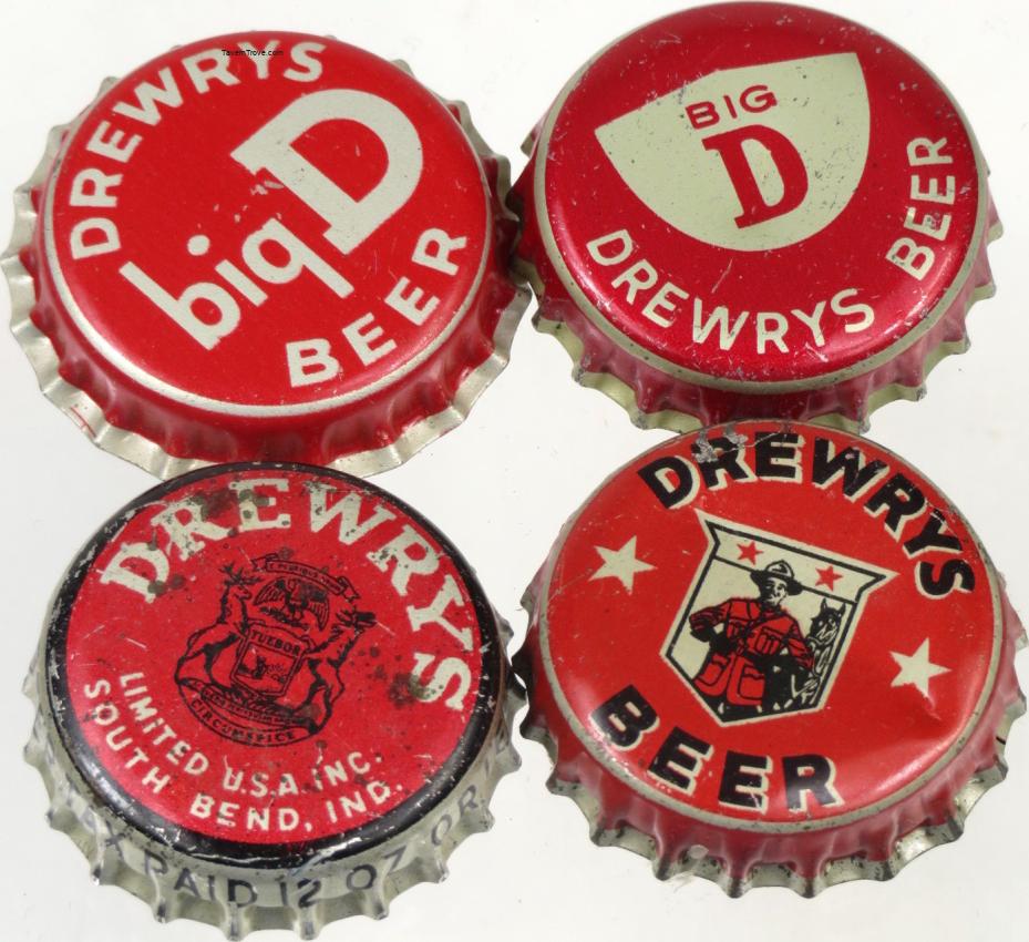 Drewrys Beer Lot of FOUR