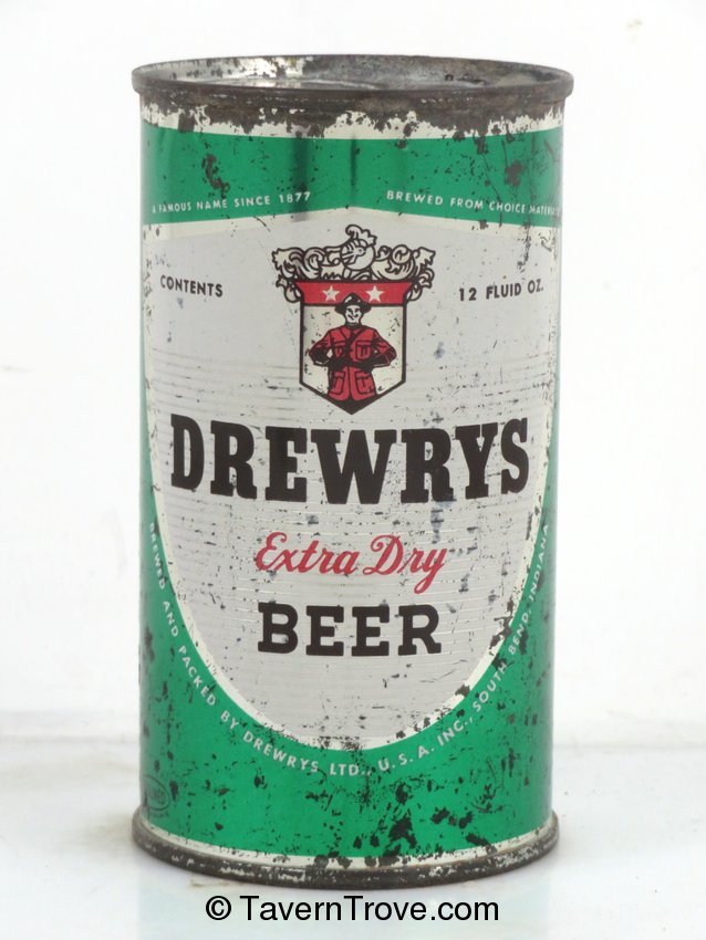 Drewrys Extra Dry Beer (Chin/Dimples)