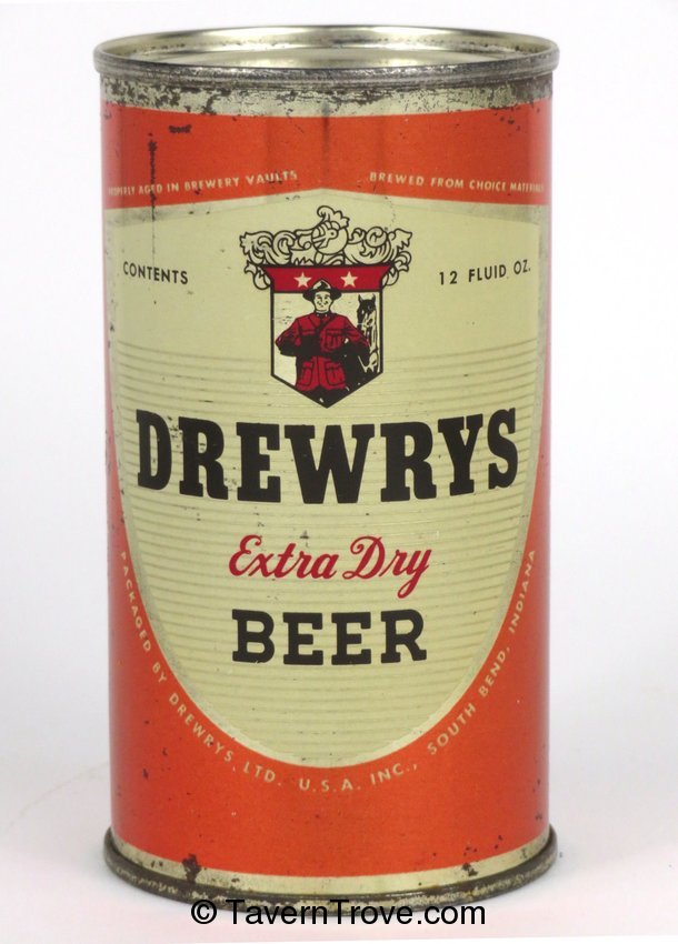 Drewrys Extra Dry Beer (Orange Sports)