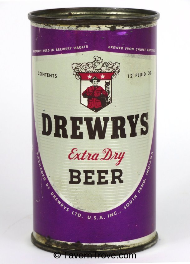 Drewrys Extra Dry Beer (Purple Sports)