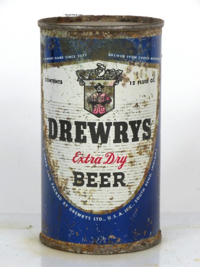 Drewrys Extra Dry Beer Round/Square Face