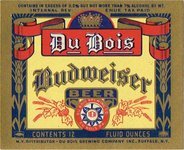 Du Bois Budweiser Beer