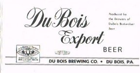 Du Bois Export Beer 