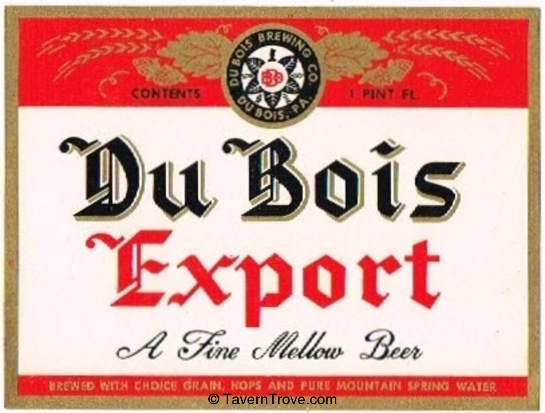 Du Bois Export Beer