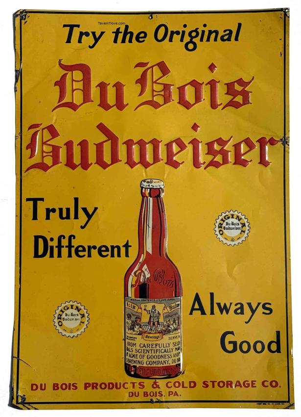 Du Bois Budweiser (Beverage) Tin