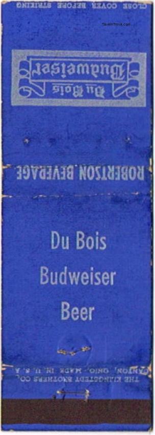 Du Bois Budweiser Beer