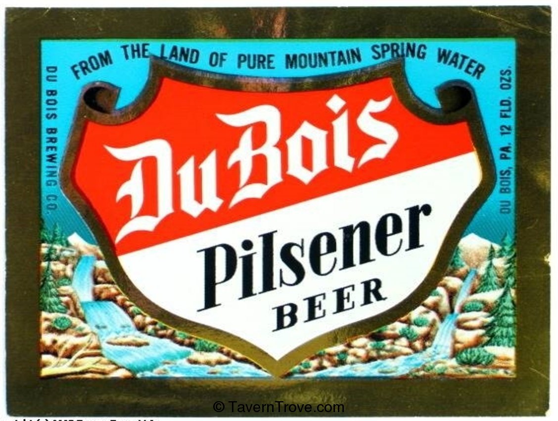 DuBois Pilsener Beer 