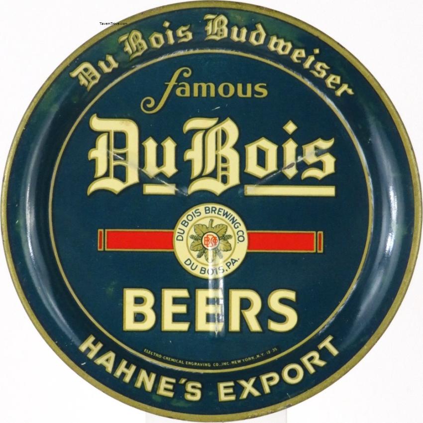 DuBois Budweiser/Hahne's Export Beer