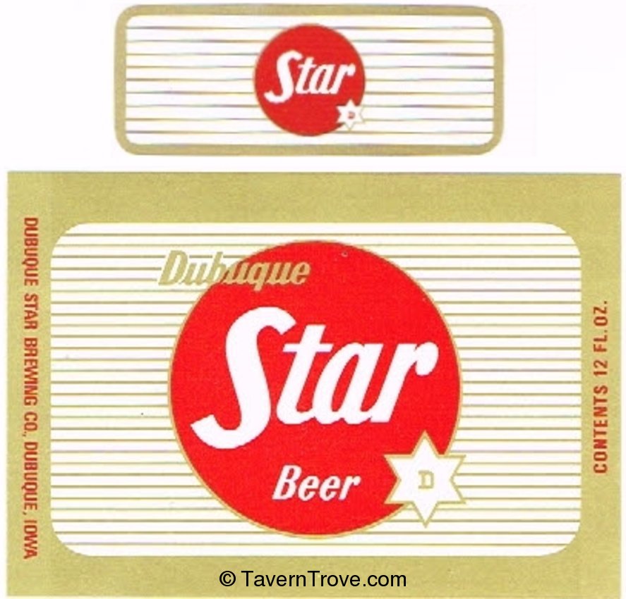 Dubuque Star Beer 