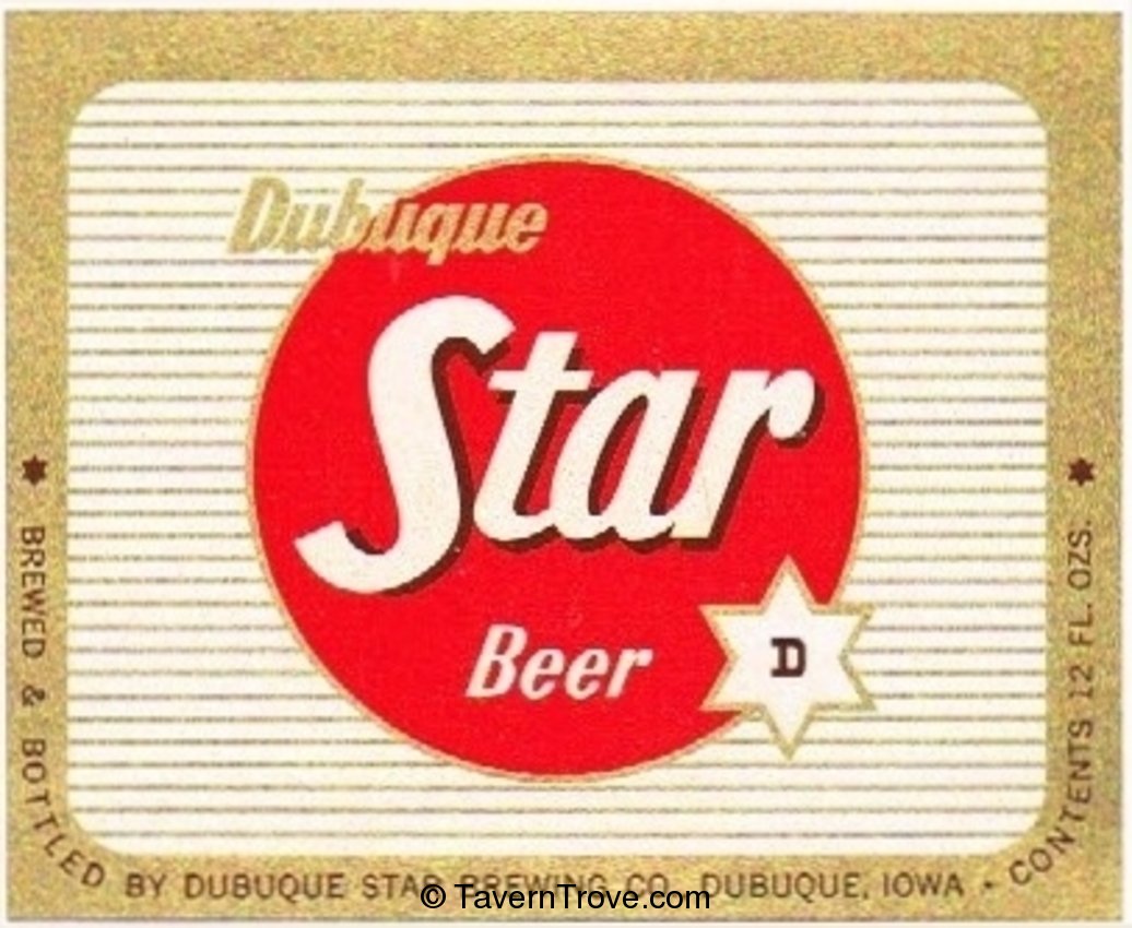 Dubuque Star Beer 