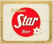 Dubuque Star Beer 