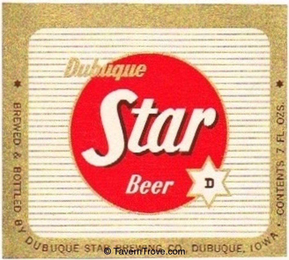 Dubuque Star Beer 