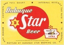 Dubuque Star Beer 