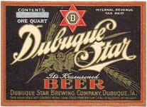 Dubuque Star Beer