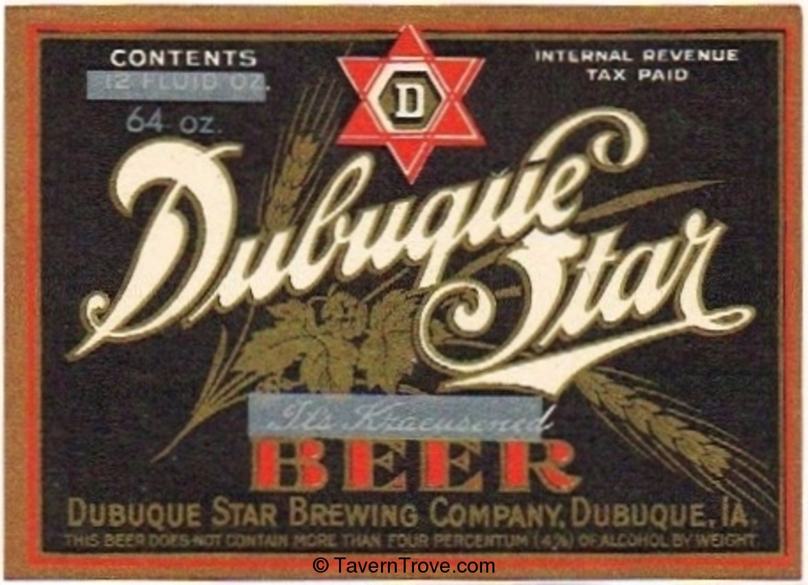 Dubuque Star Beer