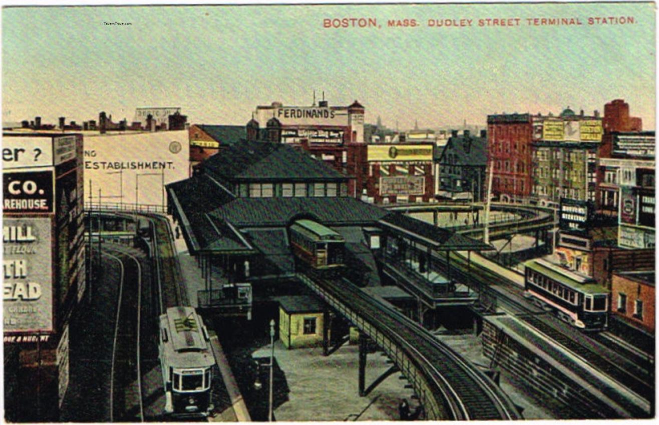 Reuter's Ale/Frank Jones Ale Signs at Dudley St. Terminal (v1)