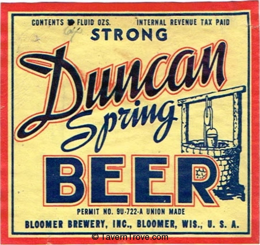 Duncan Spring Beer