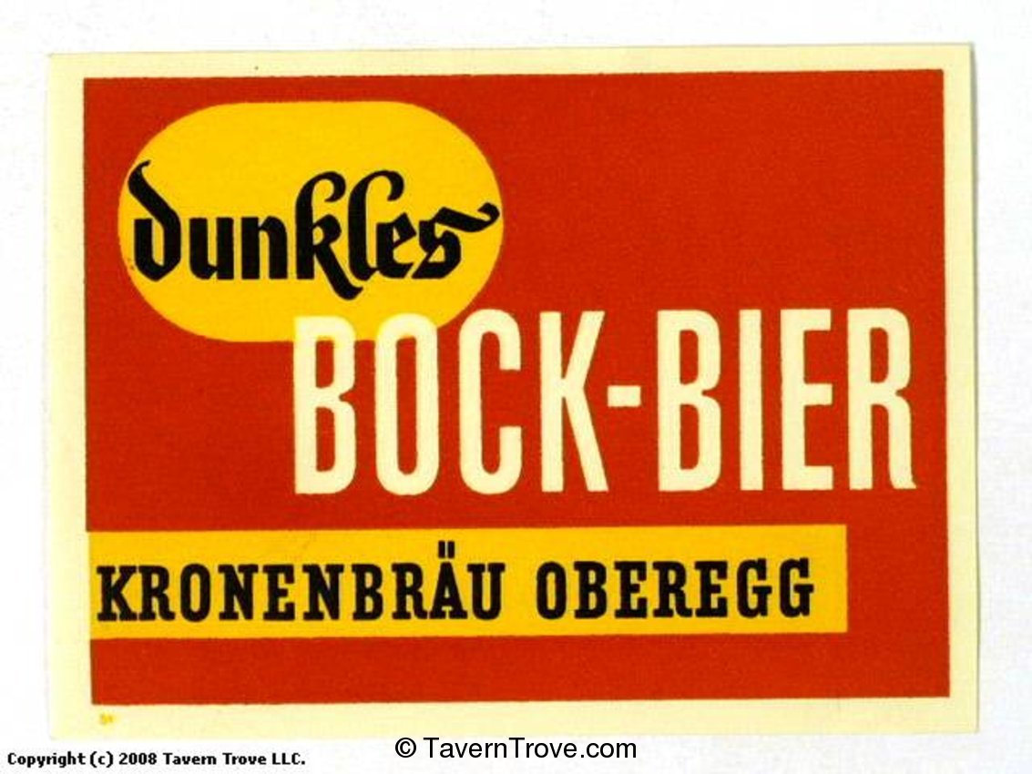 Dunkles Bock-Bier
