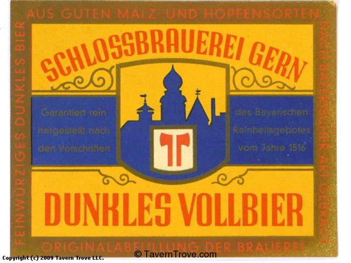 Dunkles Vollbier