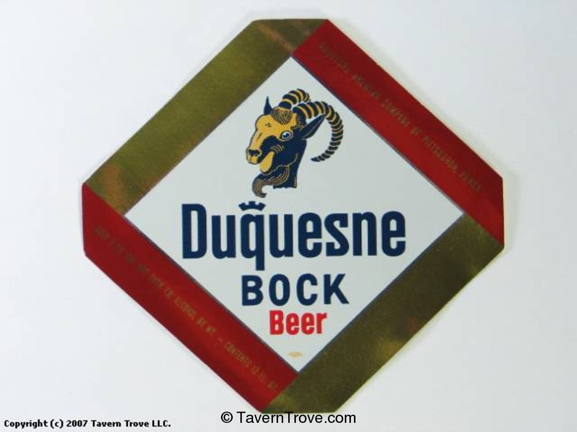 Duquesne Bock Beer