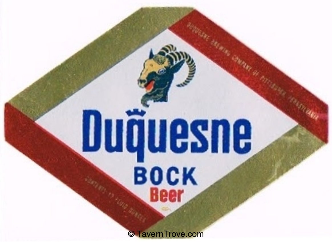 Duquesne Bock Beer