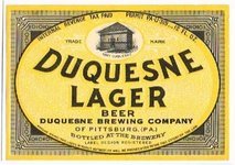 Duquesne Lager Beer