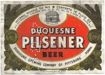 Duquesne Pilsener Beer