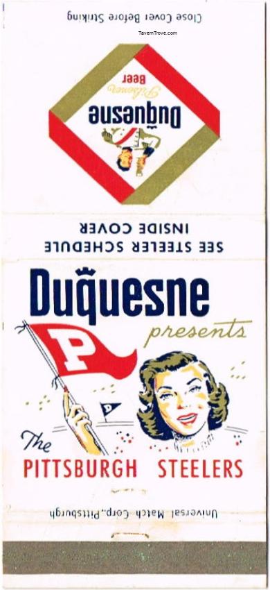 Duquesne Beer Steelers Football Schedule