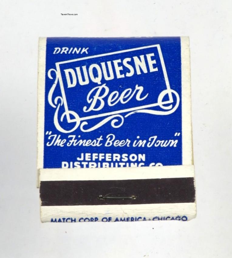 Duquesne Pilsener Beer Full Complete Dupe
