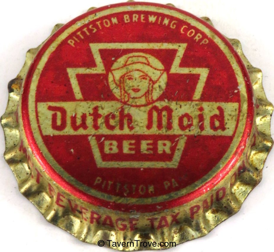 Dutch Maid Beer ~PA pint tax
