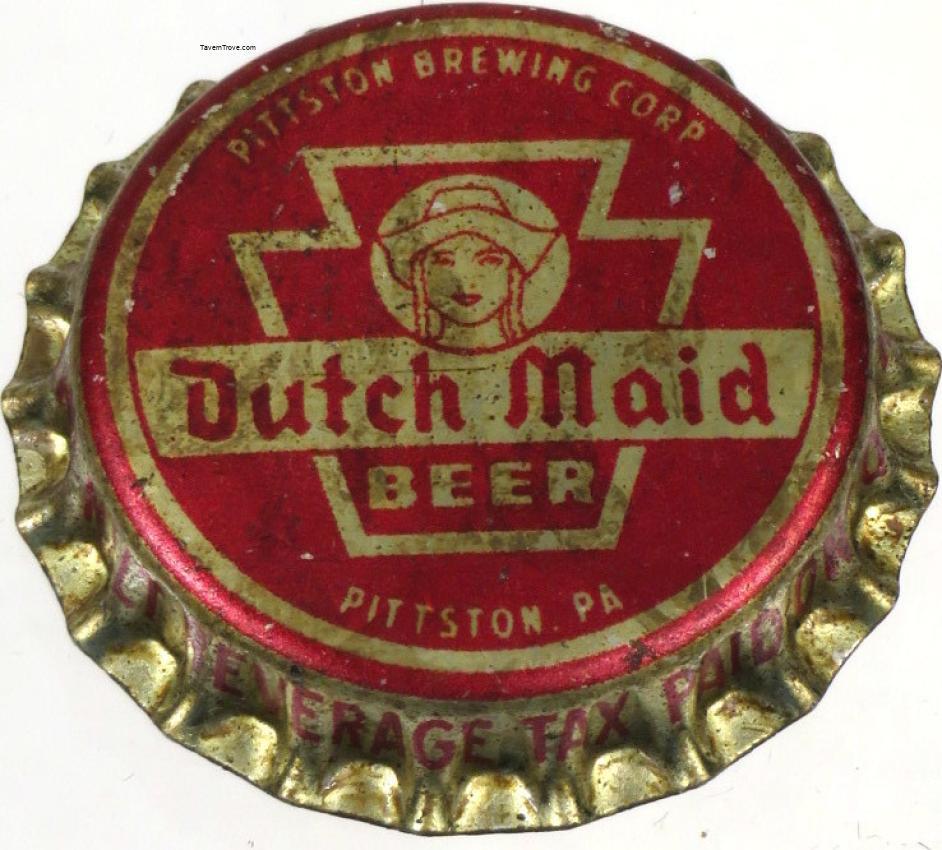 Dutch Maid Beer ~PA pint tax
