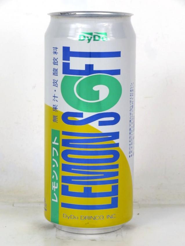 DyDo Lemon Soft Soda Taiwan