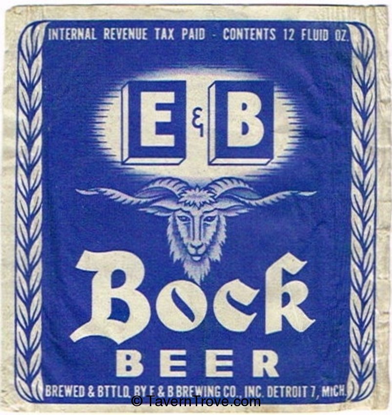 E & B Bock Beer