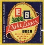 E & B Light Lager Beer