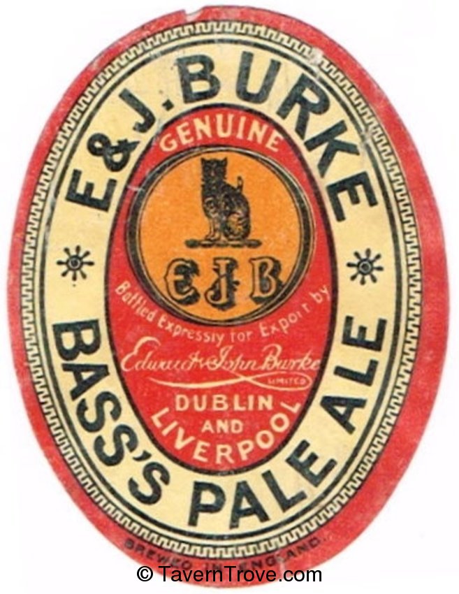 E. & J. Burke, Bass & Co's Pale Ale