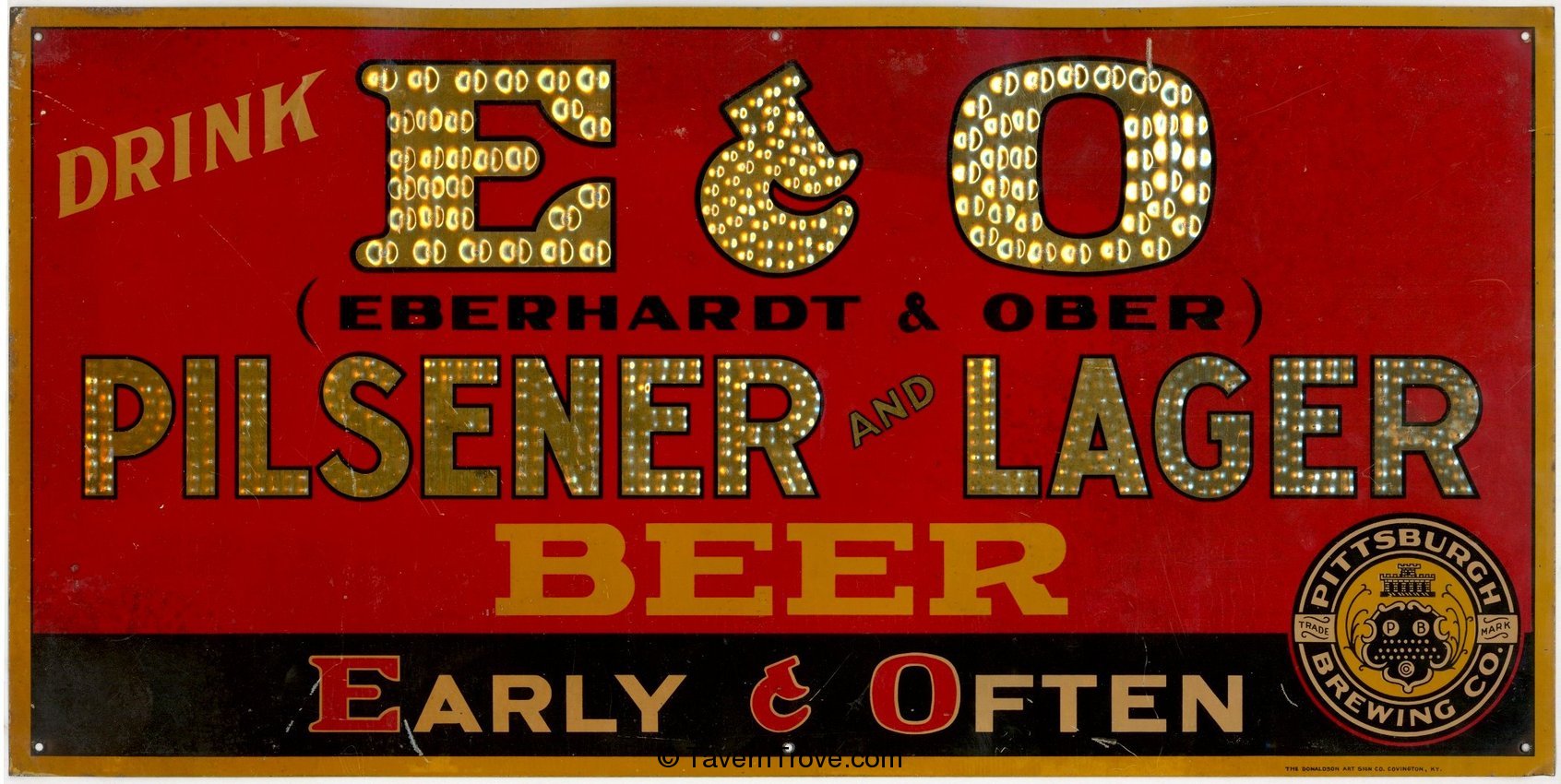 E & O Pilsener and Lager Beer