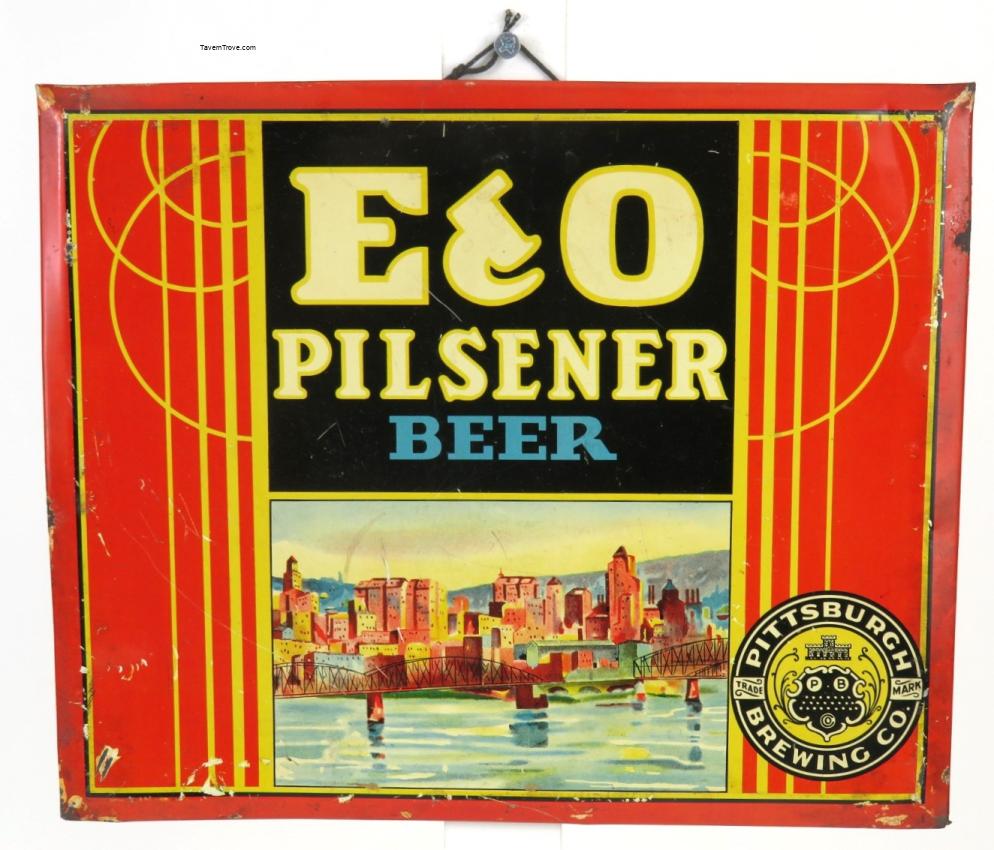 E & O Pilsener Beer