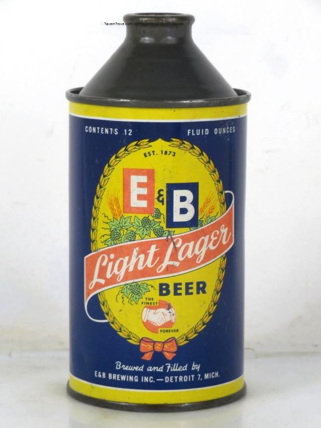 E&B Light Lager Beer