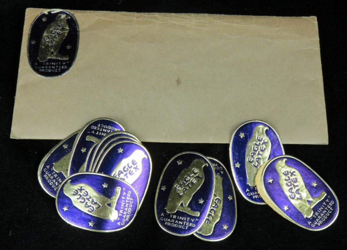 Eagle Latex Condom Labels Lot
