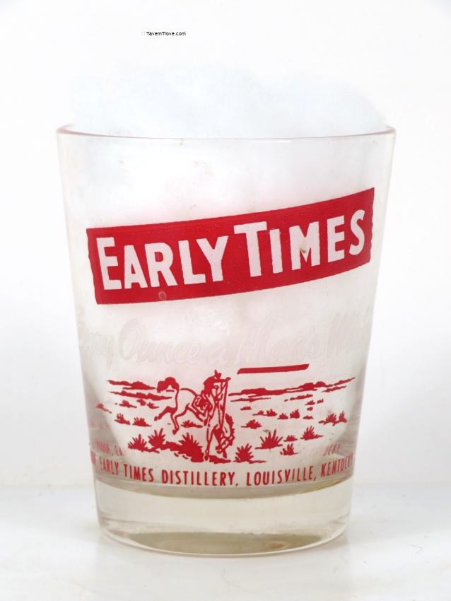 Early Times Whiskey Texas Jigger