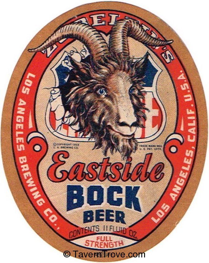 Eastside Bock Beer