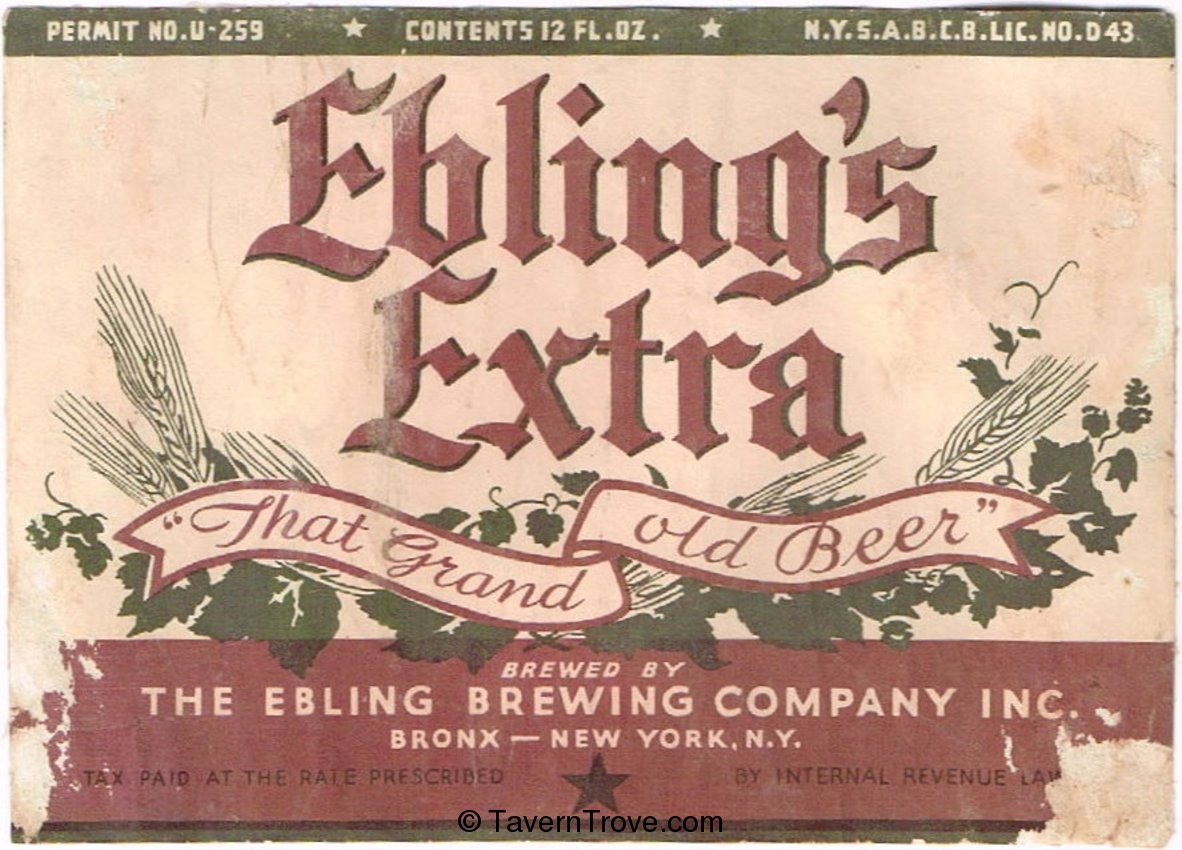 Ebling's Extra Beer