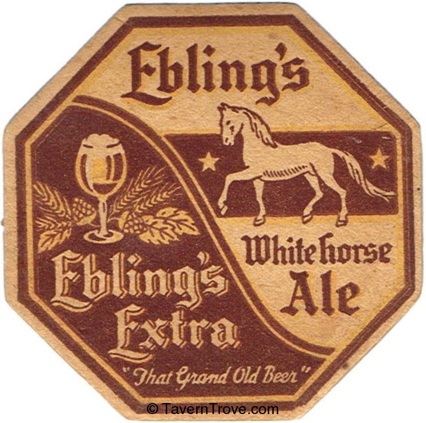 Ebling's Extra Beer/ Whitehorse Ale