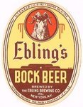 Ebling's Bock Beer