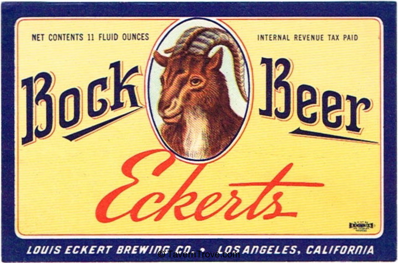 Eckert's Bock Beer