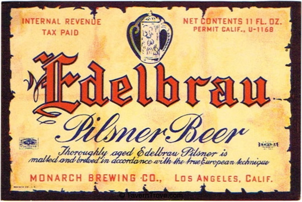 Edelbrau Pilsner Beer