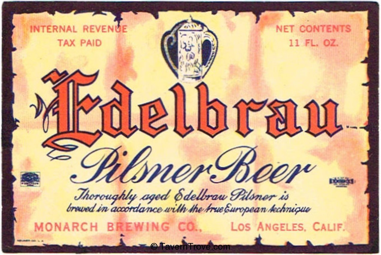 Edelbrau Pilsner Beer