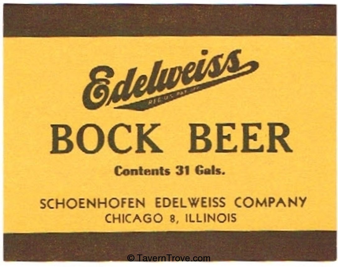 Edelweiss Bock Beer